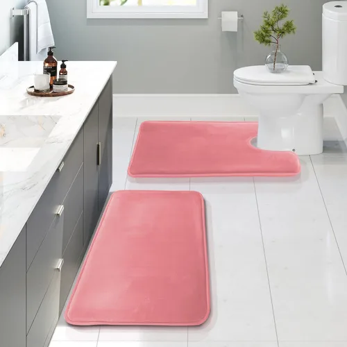 Vista 72 de Clara Clark tapete para baño, regadera o tina, de gomaespuma, negro, antiderrapante Camel Oro