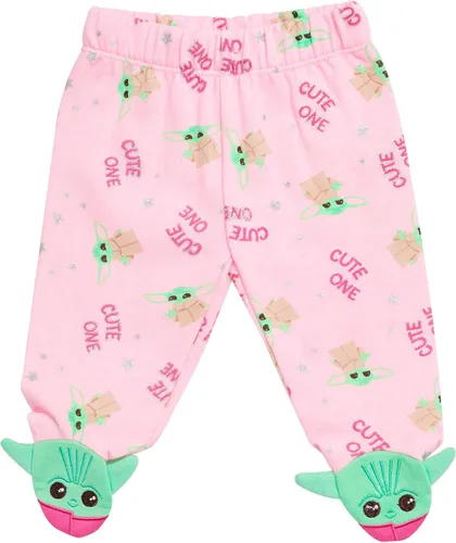 Vista 5 de STAR WARS Baby Yoda - Conjunto de camiseta y pantalones de manga larga para bebé
