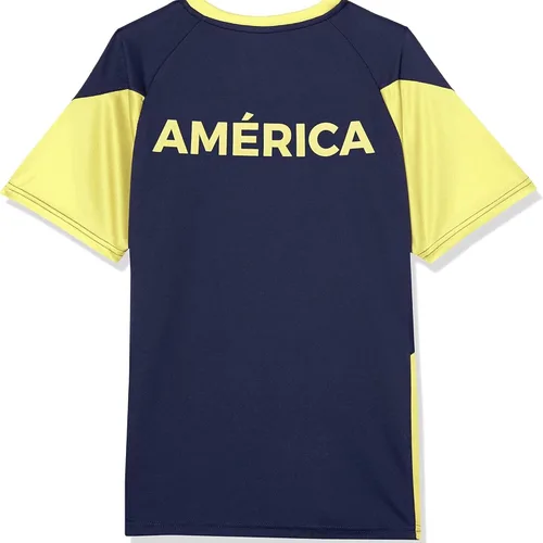 Vista 2 de Icon Sports - Camiseta de día de juego del Club América con licencia oficial - Unisex para niños
