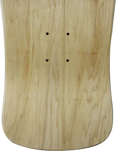 Vista 4 de Moose Old School - Tabla de monopatín (10 x 30 pulgadas, natural)