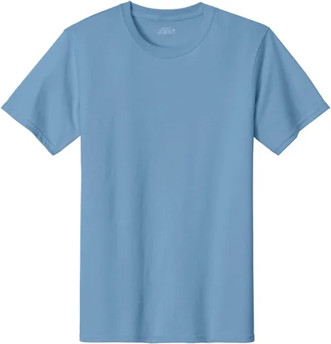 Vista 58 de Joe's USA Playeras pesadas de 6.1 onzas, 100% algodón para hombres en tallas regular, grande y alta Negro azabache