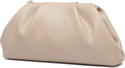 Vista 10 de Bolsos de mano de cuero PU suave para mujer Bolso de noche elegante y lujoso formal