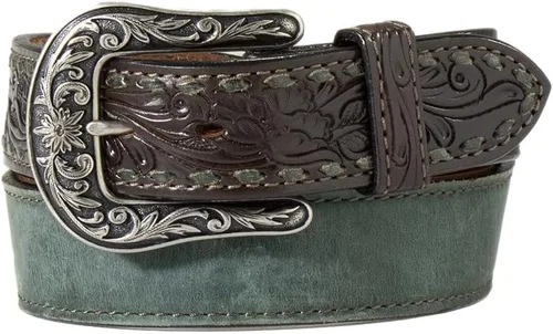 Vista 12 de Angel Ranch Cinturón de moda occidental para mujer marrón (aztec brown)