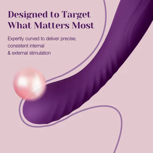 Vista 3 de Tracy's Dog Potente vibrador de punto G para penetración profunda, juguetes sexuales para adultos para mujeres y parejas, masajeador de consolador