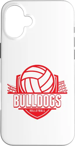 Vista 23 de Bulldogs Volleyball Back to School Spirit R Case for iPhone XR