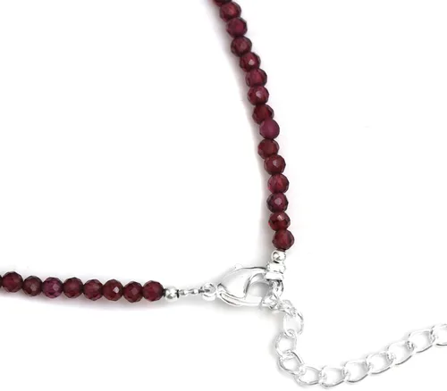 Vista 30 de Gempires - Tobillera ligera hecha a mano con cuentas, diseño clásico, hipoalergénica, chapada en plata de 11 pulgadas, regalo único para uso diario