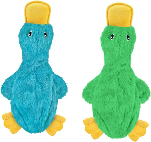 Vista 21 de Best Pet Supplies Juguetes chirriantes para perros con tela suave y duradera para mascotas pequeñas, medianas y grandes, juguete interactivo