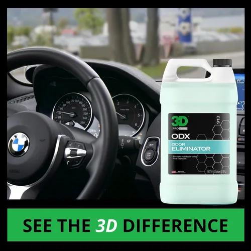 Vista 2 de 3D ODX - Eliminador de olores automotriz - Desodoriza mascotas, alimentos, humo y otros olores persistentes - Aroma fresco y limpio - Ideal