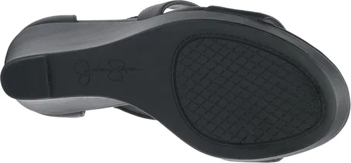 Vista 7 de Jessica Simpson Jinxxi Sandalias para mujer, con taco de cuña