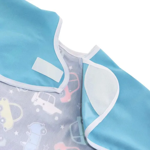 Vista 3 de Babero impermeable con mangas y bolsillo, 6-24 meses