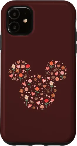 Vista 8 de iPhone 13 Pro Max Disney Mickey Mouse Icon Fill Chocolates Flowers Hearts Love Case