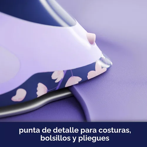 Vista 5 de Yaya Han x oliso TG1600 ProPlus Plancha de vapor de elevación automática - Cosplay y disfraces - Planchado de ropa - 1800 W, flor de cerezo