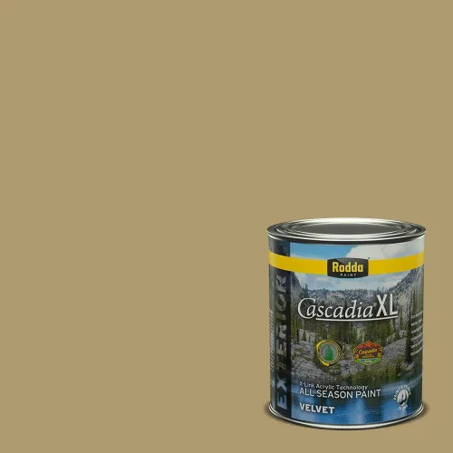 Vista 159 de Rodda Paint CASCADIA XL - Pintura e imprimación satinada para exteriores en uno, cuarto de galón, azul Madonna