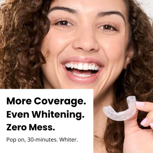 Vista 3 de Flexfit™ Bandejas blanqueadoras de dientes precargadas - Blanqueador dental profesional con peróxido de hidrógeno al 12%, tecnología Dryfit™ lista