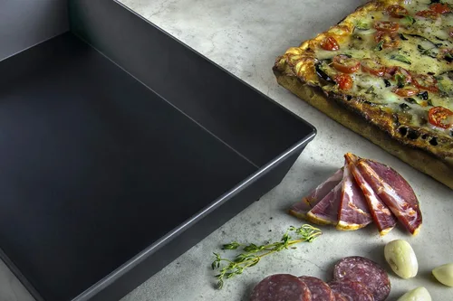 Vista 3 de Lloyd Pans Kitchenware Molde para pizza estilo Detroit de 8 pulgadas por 10 pulgadas - PSTK