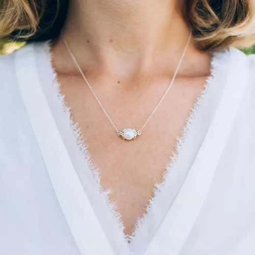 Vista 5 de HOPE LOVE SHINE - Mother of the Groom Gift from Bride - Wedding, Mother in Law Necklace, Jewelry 16+2