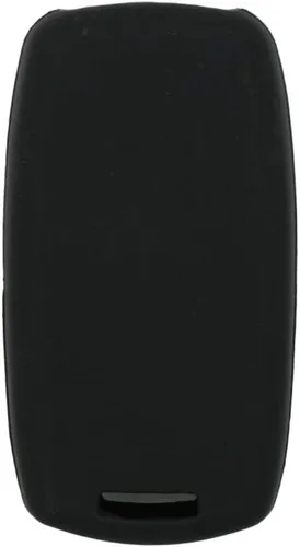 Vista 2 de SEGADEN - Funda protectora de silicona compatible con llave inteligente de 2 botones para Suzuki, para mando a distancia CV4544, color negro