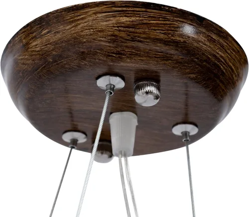 Vista 8 de 12 luces lámpara de rama moderna LED árbol rama luz, 110 V 36 W vidrio burbuja rama luz de techo, rama lámpara colgante para sala comedor