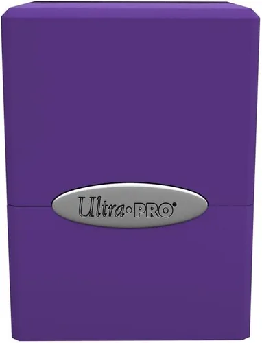 Vista 4 de Ultra Pro - Caja de barajas satinada cúbica - Blanco ártico