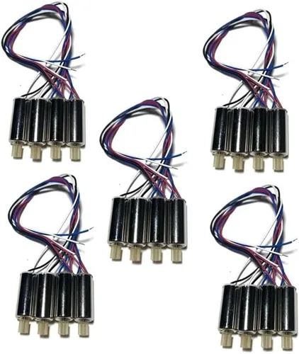 Vista 17 de Ajuste para K3 E99 y K3 Pro Rc Drone Quadrotor Piezas de repuesto Motores Base de Motor Hélices Cuchillas Marco Engranajes Brazo Kit de accesorios