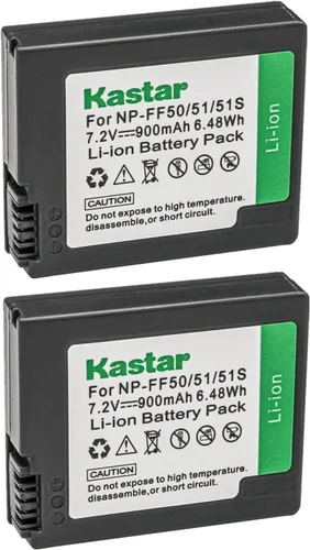 Vista 4 de Kastar Batería NP-FF50 / NP-FF51 / NP-FF51S de repuesto para Sony DCR-PC106, DCR-PC106E, DCR-PC107, DCR-PC107E, DCR-PC108, DCR-PC108E, DCR-PC109