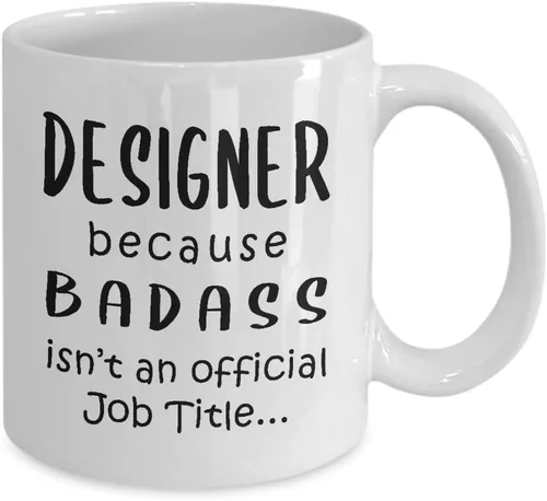 Vista 2 de Lindos regalos para el diseñador taza de café taza de té - Desarrollador gráfico UX Artista Diseño de Interiores Moda Departamento Creativo