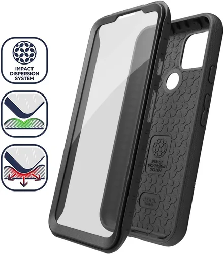 Vista 6 de ENCASED RebelShield - Funda para Pixel 5 con protector de pantalla, funda protectora de cuerpo completo resistente con protector de pantalla