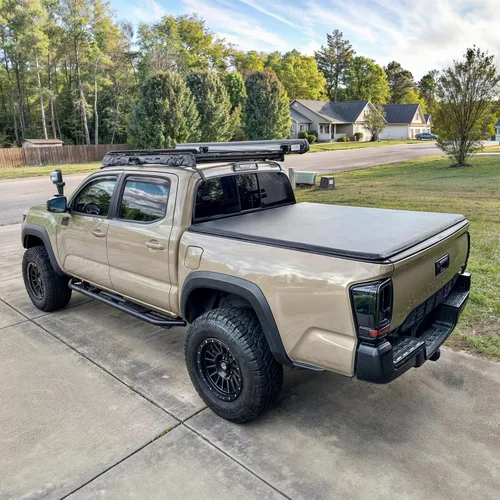 Vista 6 de OEDRO Cubierta enrollable suave para caja de camioneta para Ridgeline 2017