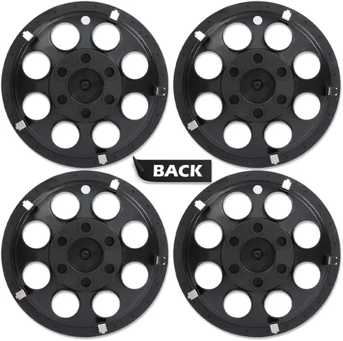 Vista 2 de G-PLUS Wheel Cover Hub Caps Compatible with EZGO Club Car and Yamaha Golf Cart Hubcaps (Set of 4,8-10 Inch)