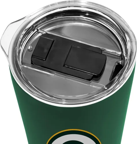 Vista 5 de Rico Industries Vaso de fútbol NFL suave al tacto, fácil agarre