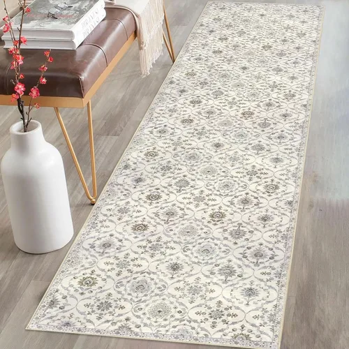 Vista 66 de KILOCOCO Alfombra marroquí pequeña, de 2 x 3 pies, color negro/dorado, súper suave, lavable, para interiores, vintage, lavable, antideslizante