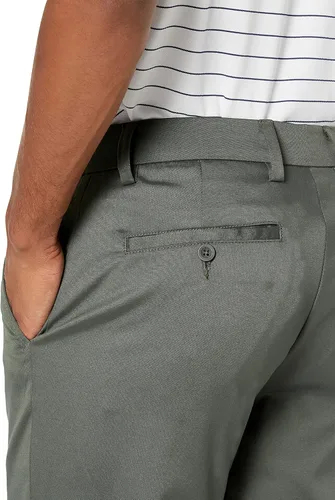 Vista 4 de Tienda Essentials Pantalón de golf para hombre, entallado y elástico