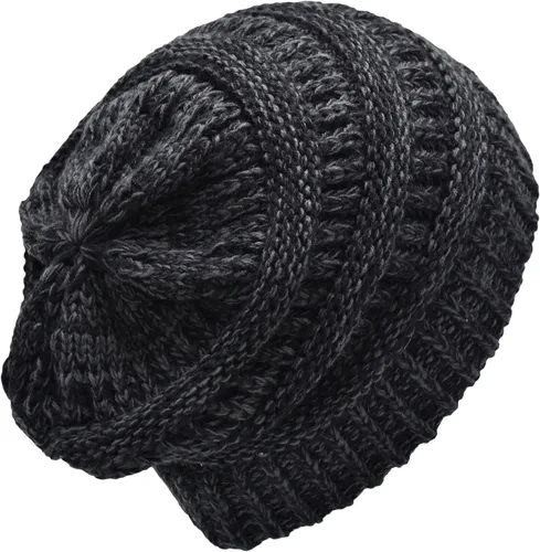 Vista 311 de C.C Trendy Warm Chunky Soft Stretch Cable Knit Beanie