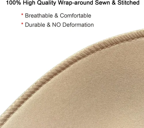Vista 3 de 3 Pairs Removeable Triangle Bra Pads Inserts for Bikinis Top, SportYoga Bra, Swimsuit, AB,CD Cups Optional-Beige