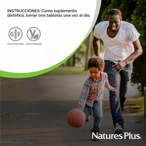 Vista 7 de NaturesPlus Source of Life GOLD Chewables - 90 tabletas vegetarianas - Sabor a frutas tropicales - Suplemento multivitamínico integral - Sin gluten
