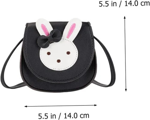 Vista 6 de 1 PC children's crossbody bag purses ladies wallets sash bags for women crossbody bunny purse for girls