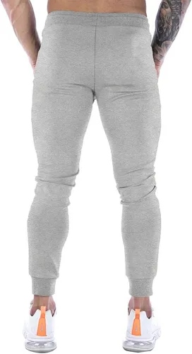 Vista 3 de Wangdo Pantalones deportivos ajustados para hombre, pantalones deportivos cónicos para entrenamiento, pantalones deportivos casuales para correr
