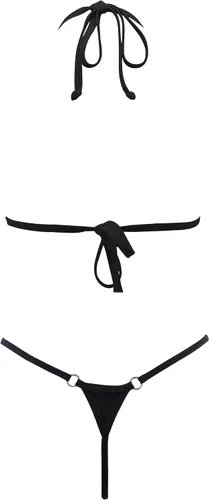 Vista 2 de SHERRYLO Extreme Micro Bikini G String Thong Slutty Mini traje de baño sexy exótico mini traje de baño para mujer bronceado bikinis conjunto