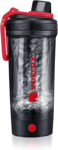 Vista 25 de VOLTRX Botella agitadora, Mezclador eléctrico recargable USB C con Gallium para batidos de proteínas, Vasos agitadores para batidos de proteínas
