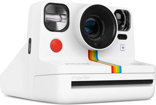 Vista 3 de Paquete de Polaroid Now R Plus Generation 2 Cámara de película instantánea tipo I conectada con Bluetooth (blanco) + trípode de mesa + paquete