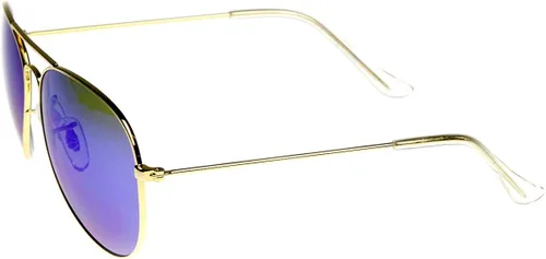 Vista 3 de Original Classic Metal Standard Aviator Sunglasses - Nickel Plated Frame