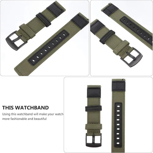 Vista 8 de Hemobllo Correa Smartwatch Band Braclets para hombres Correa para hombre Correa de reloj clásica Correa de pulsera para hombre Accesorios