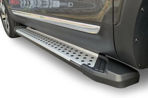 Vista 5 de Black Horse - Estribos de aluminio Vortex de aluminio compatibles con Hyundai Tucson 2016-2022