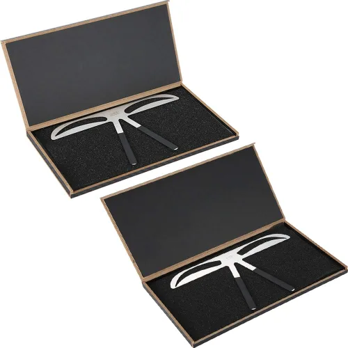 Vista 7 de Sonew Plantilla profesional para cejas, plantillas de modelado, regla de equilibrio de cejas para mujer, efecto de herramienta de maquillaje y Ceja