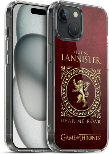 Vista 59 de Producto oficial de HBO Game of Thrones metálico Sigils Soft Gel Case para iPhone de Apple 7 Plus/8 PLUS, Lannister