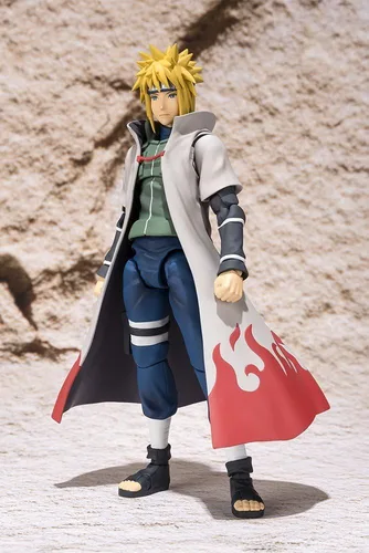 Vista 2 de Figura de acción Tamashii Nations S.H. Namikaze Minato, de Bandai