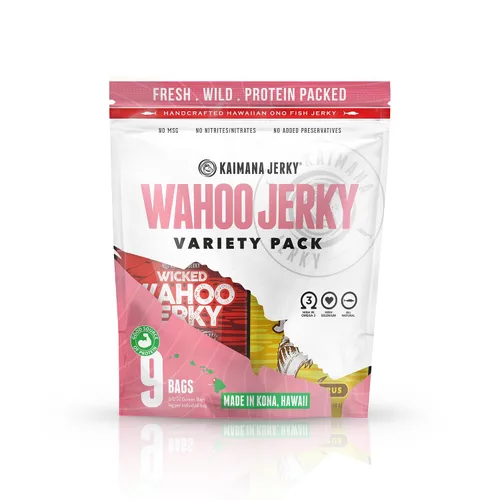 Vista 15 de Kaimana Ahi - Cecina de atún - Proteína premium y rica en omega-3 - Cecina de atún natural y capturada en la naturaleza. Fabricado en Hawái, Estados