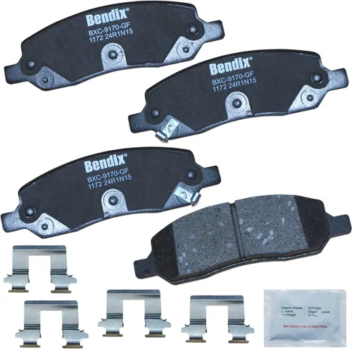 Vista 292 de Bendix Priority1 CFC154 - Juego de pastillas de freno de disco para Avanti II, Century, LeSabre, Regal, Riviera, chasis comercial, DeVille