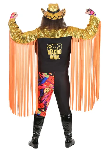 Vista 2 de Disfraz de Halloween WWE Macho Man Randy Savage Talla Grande Multicolor