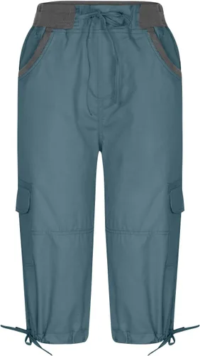 Vista 20 de Pantalones capri tipo cargo para mujer, ligeros, de secado rápido, atléticos, para verano, casuales, con bolsillos